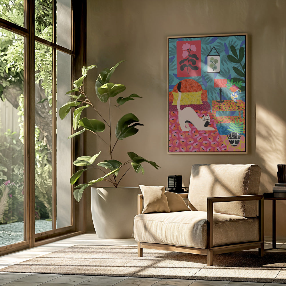 Florales Schnurren | Poster