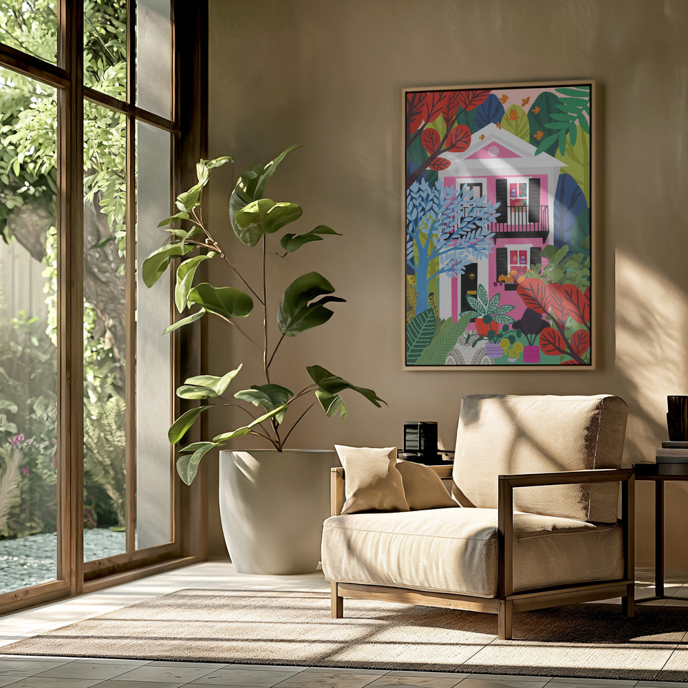 Haus im Wald | Poster