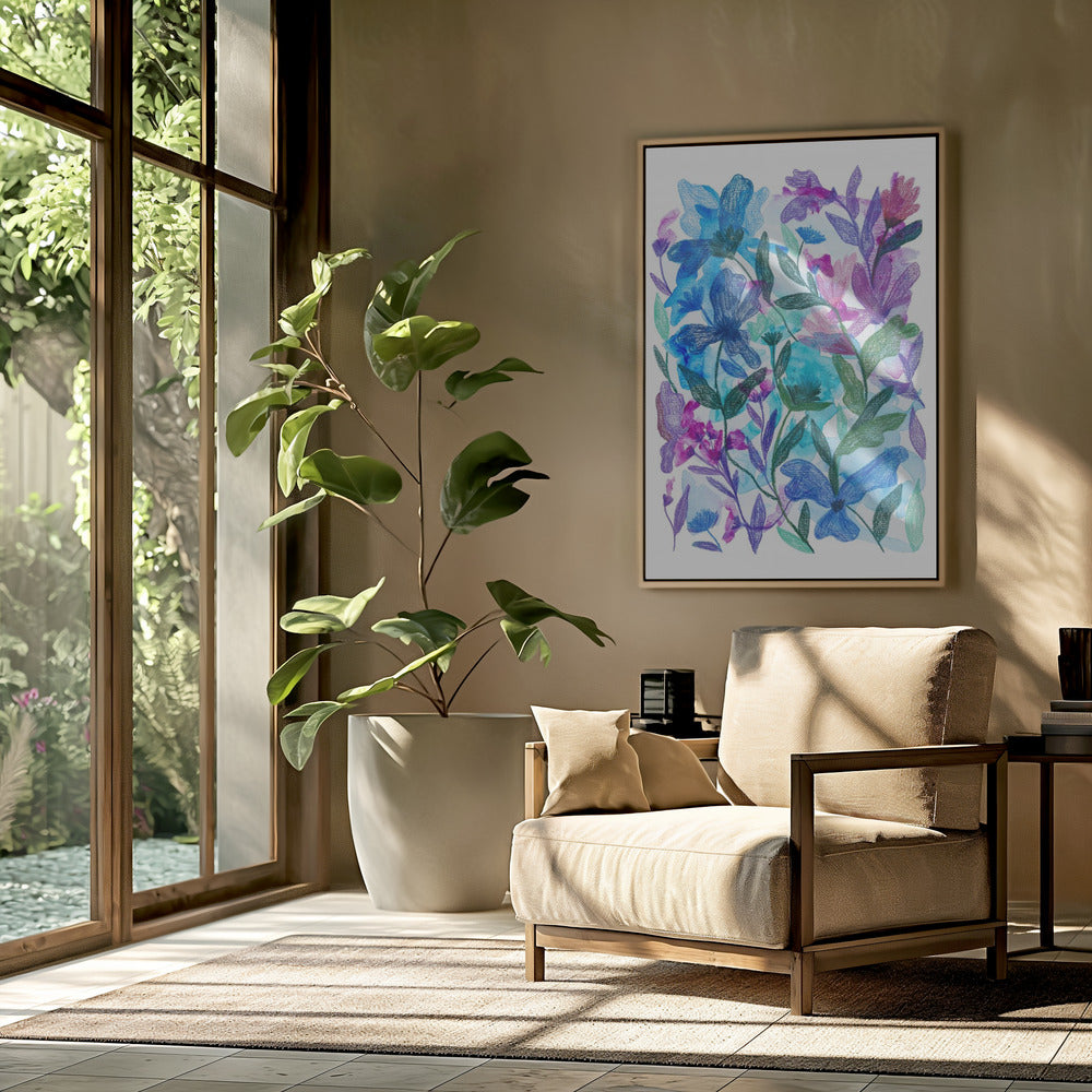 Floraler Sommertraum | Poster