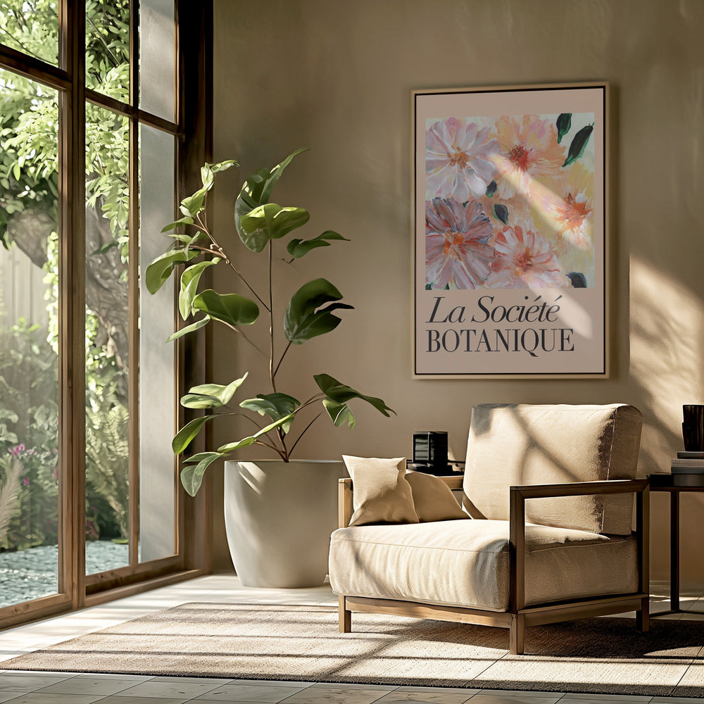 La Société Botanique Pfirsichblüten | Poster