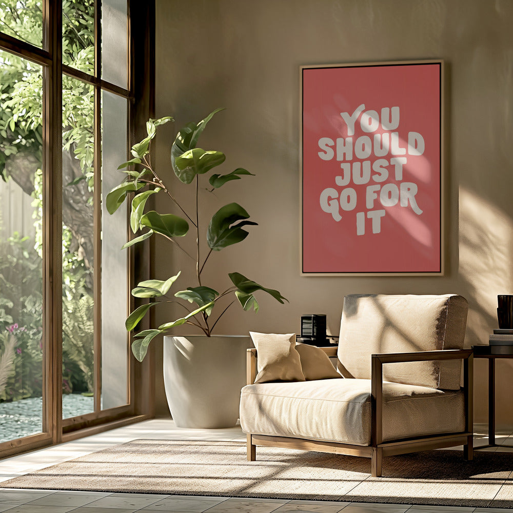 You Should Just Go for It Ed5248 | Poster