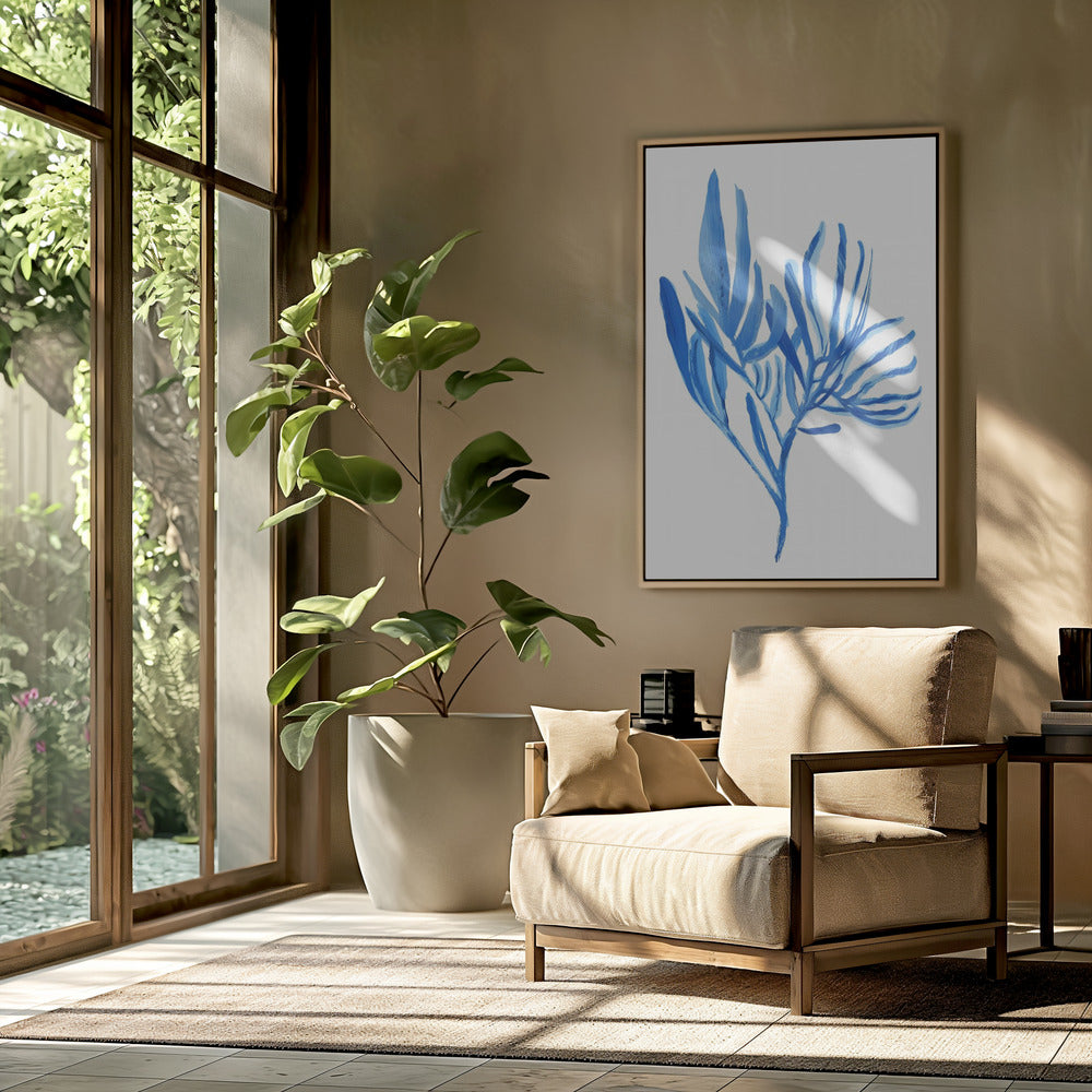 Blue Aquatice Plant Poster 5 | Poster