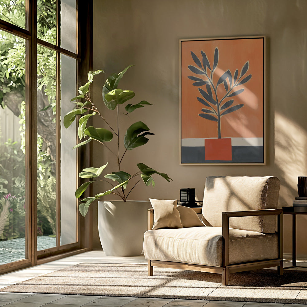 Orangenpflanze | Poster