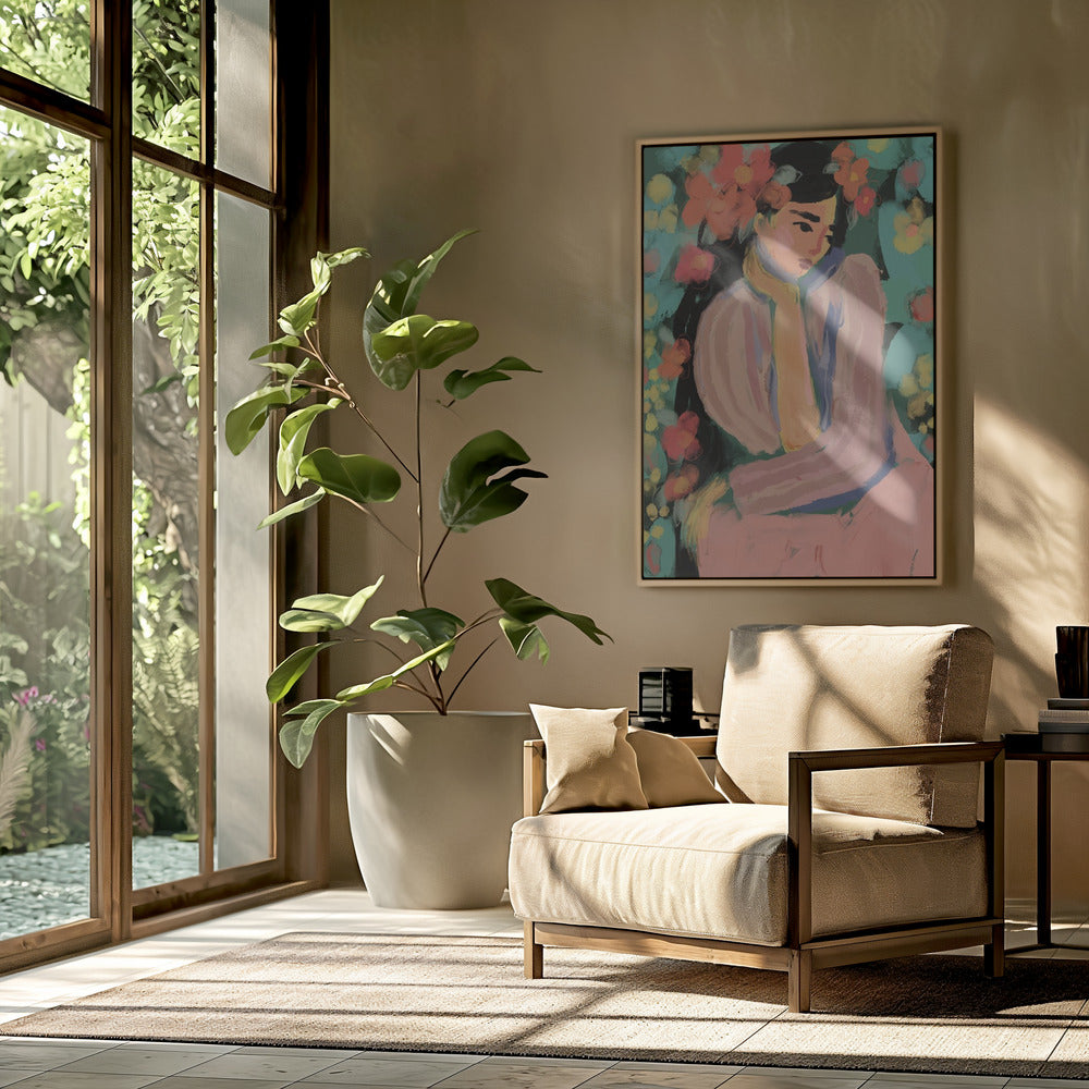 Nachdenkliche Blüten | Poster