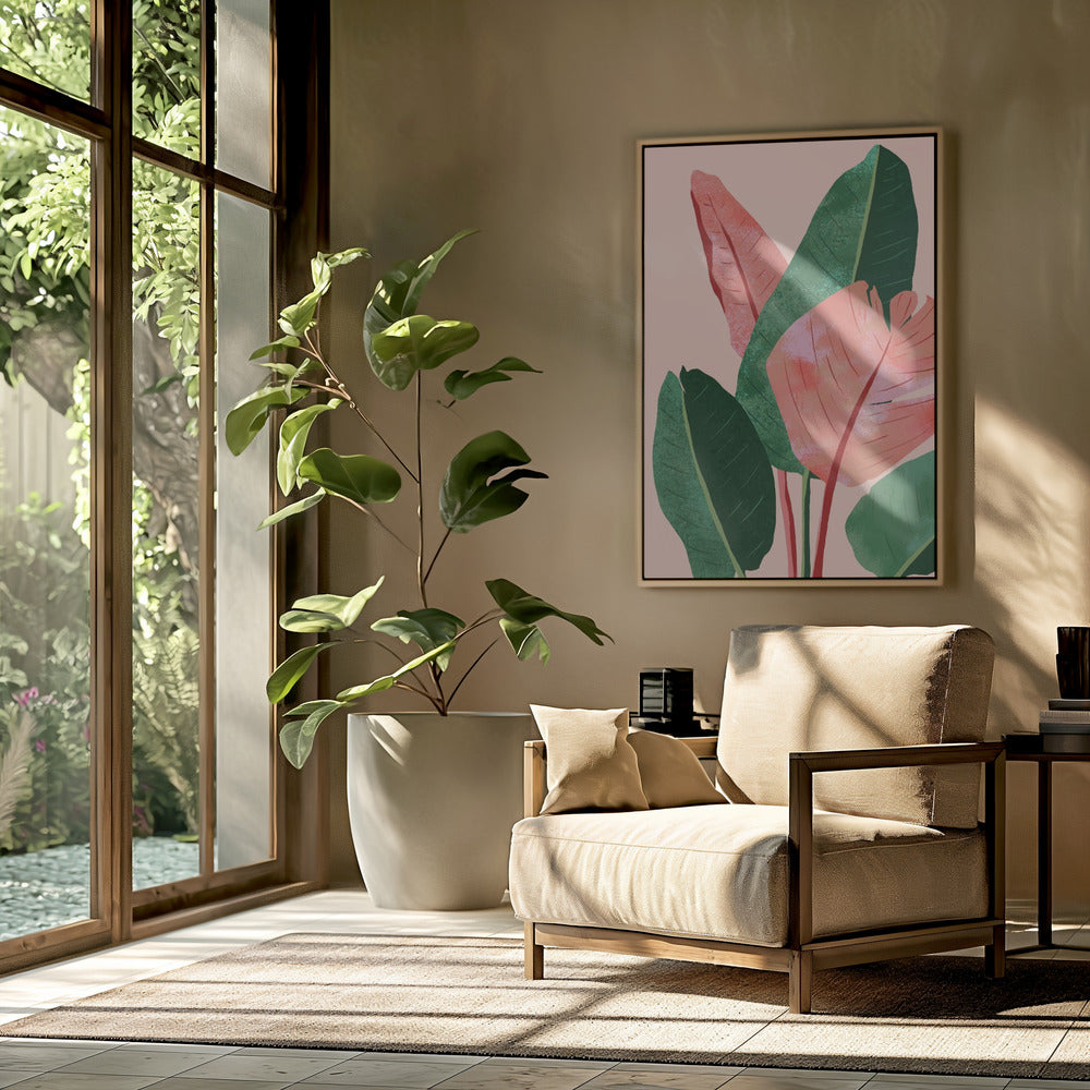 Blush Tropical | Poster