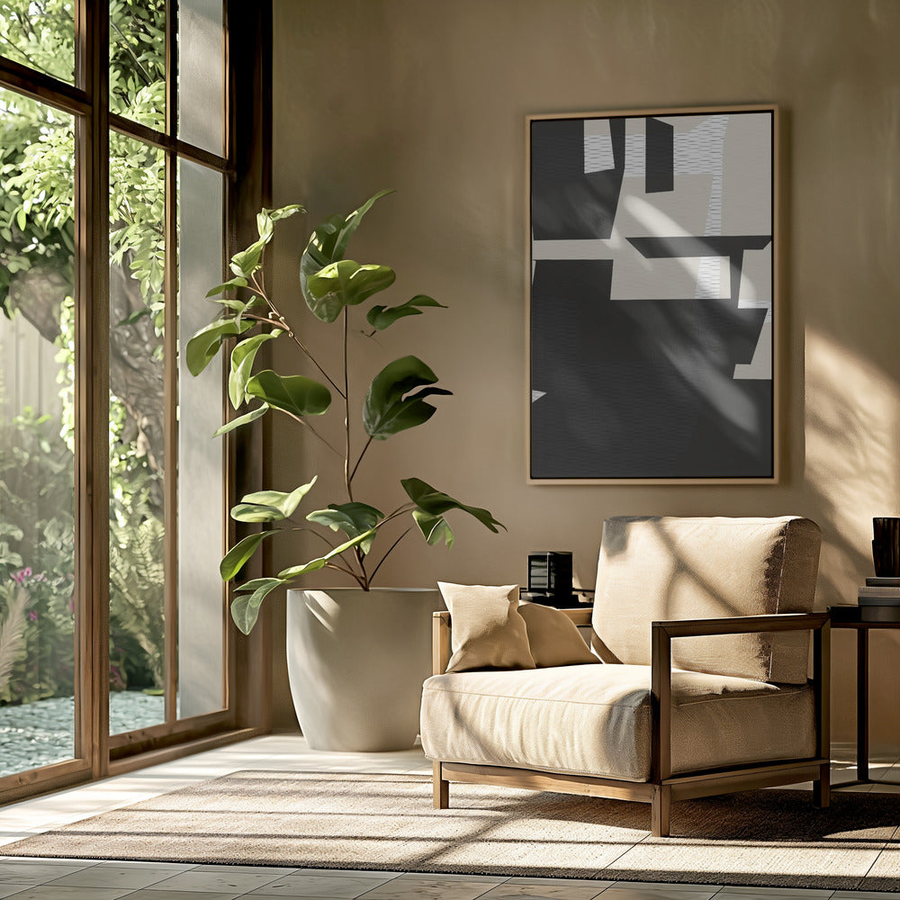 Minimalistisches gewebtes Textil 1 | Poster
