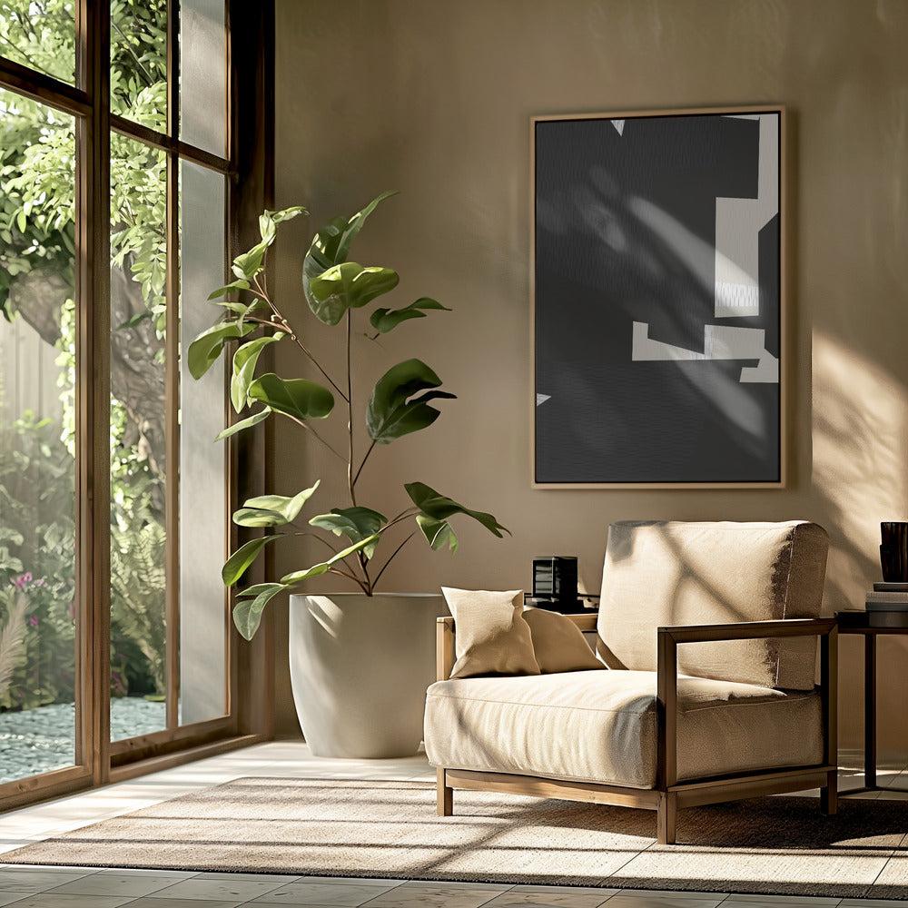 Minimalistisches gewebtes Textil 2 | Poster