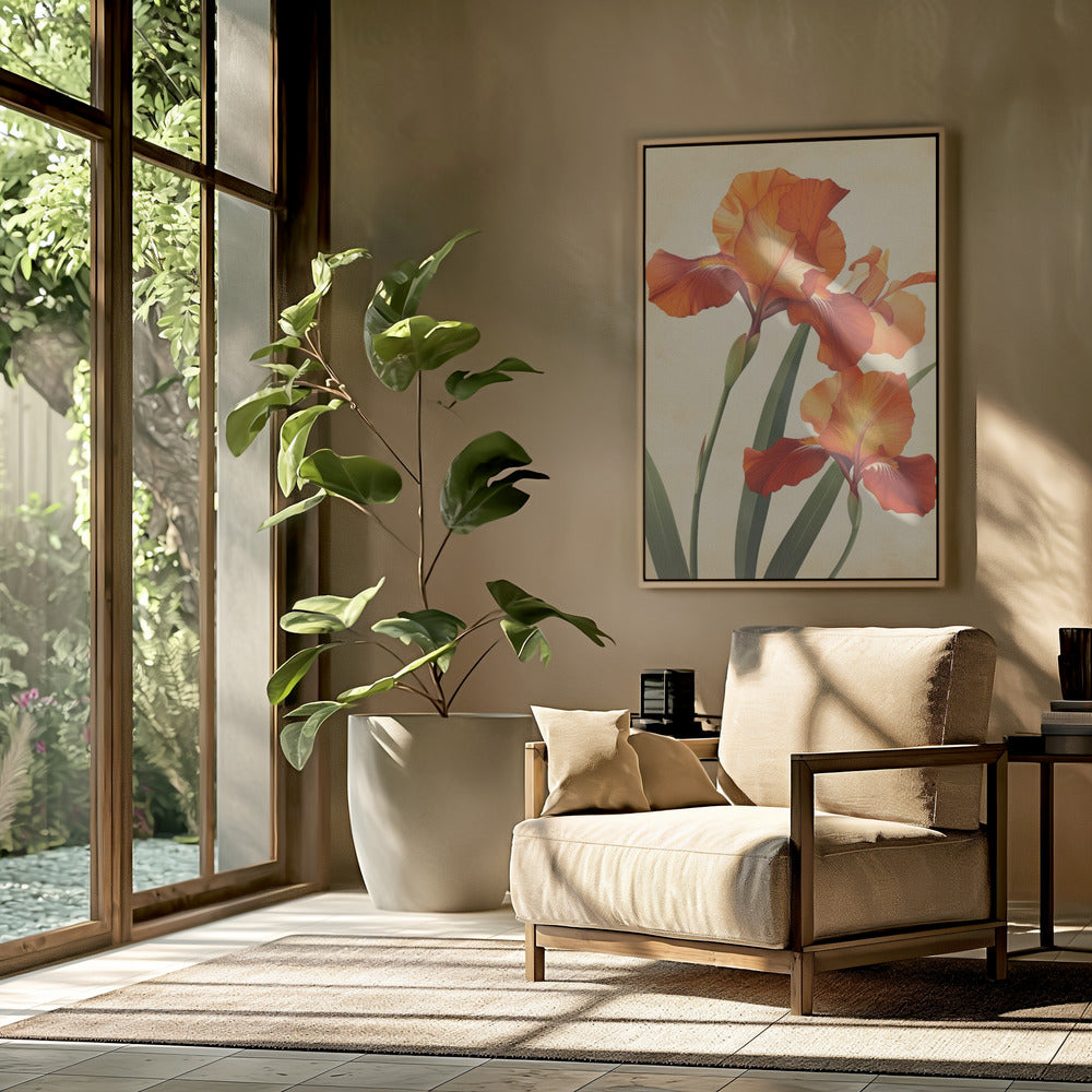 Poster Leinwand Sng Iris 37 | Poster