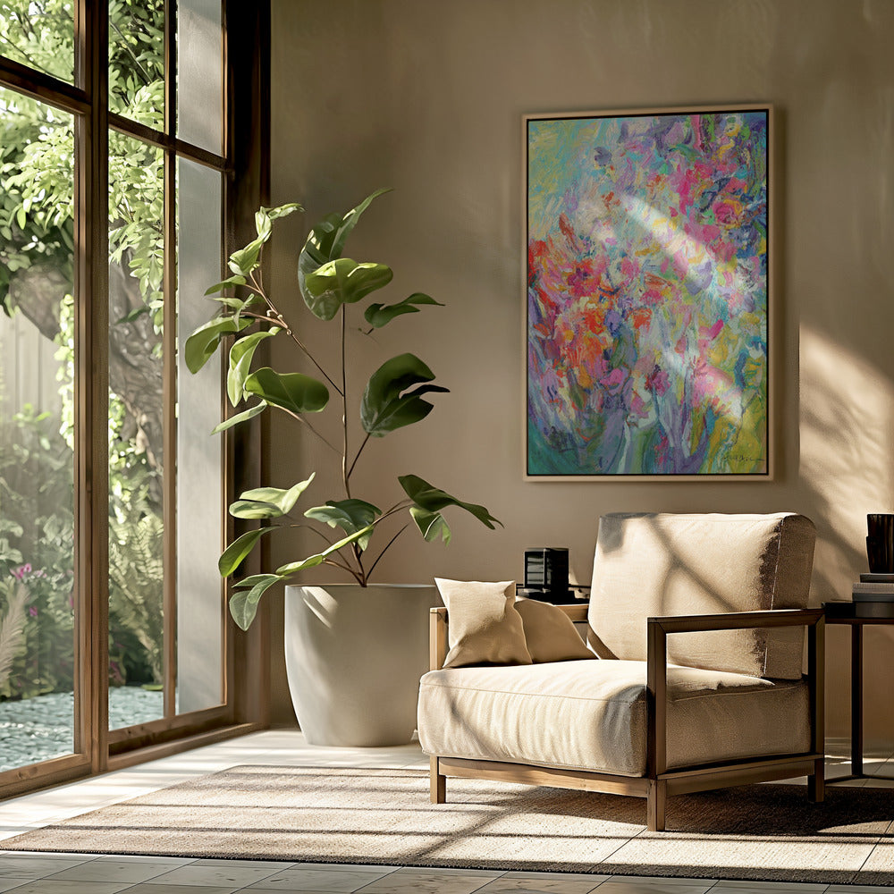 Vivid Floral Symphony | Poster