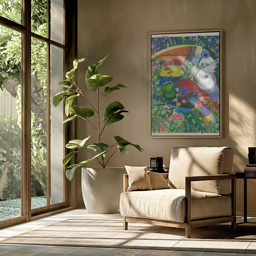 Paradiesvögel | Poster