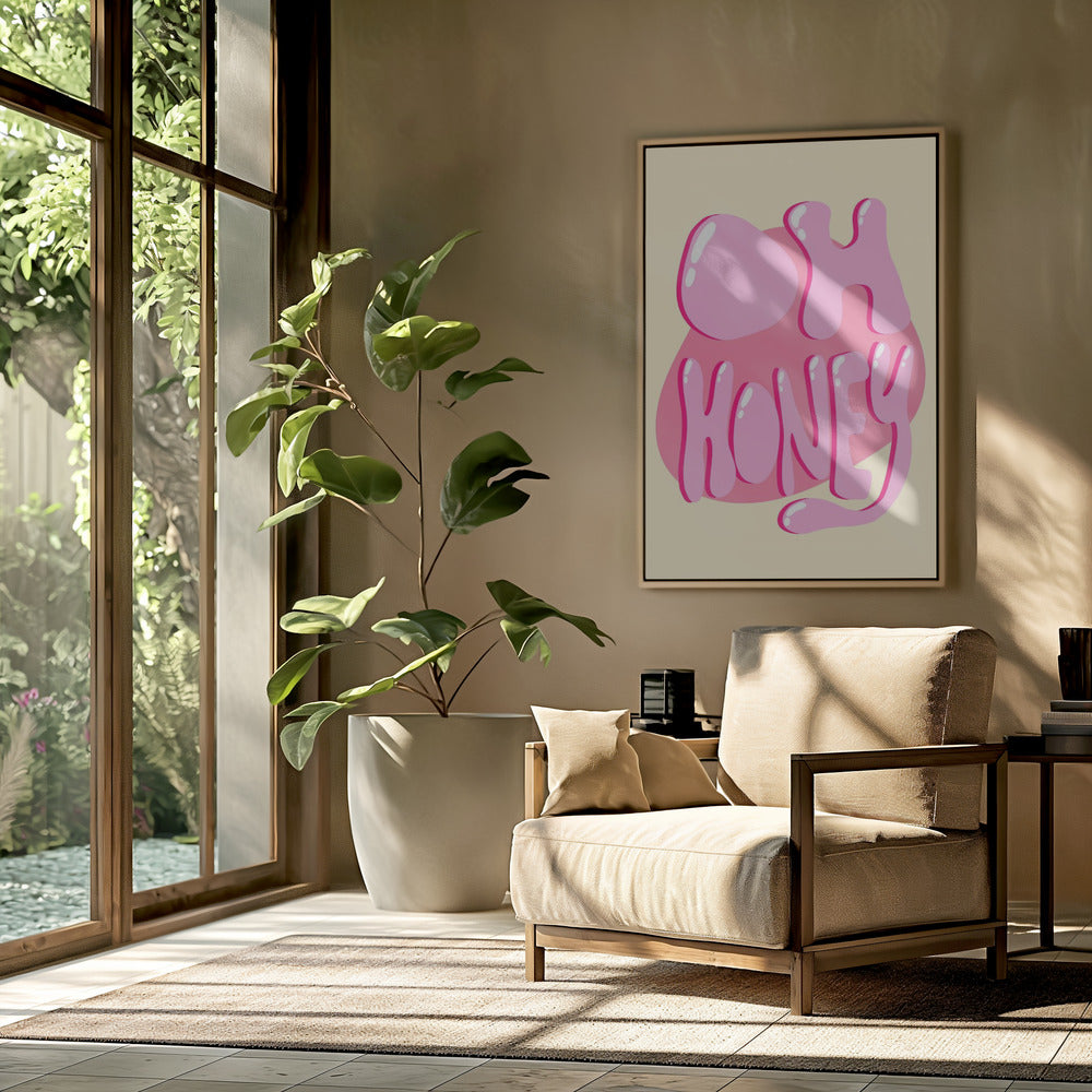 Sweet Bubble Letters | Poster