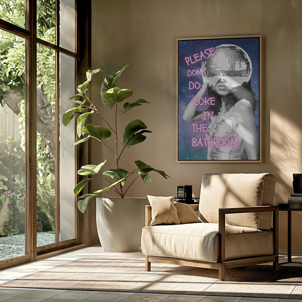 Mirror Head Party Scene | Poster