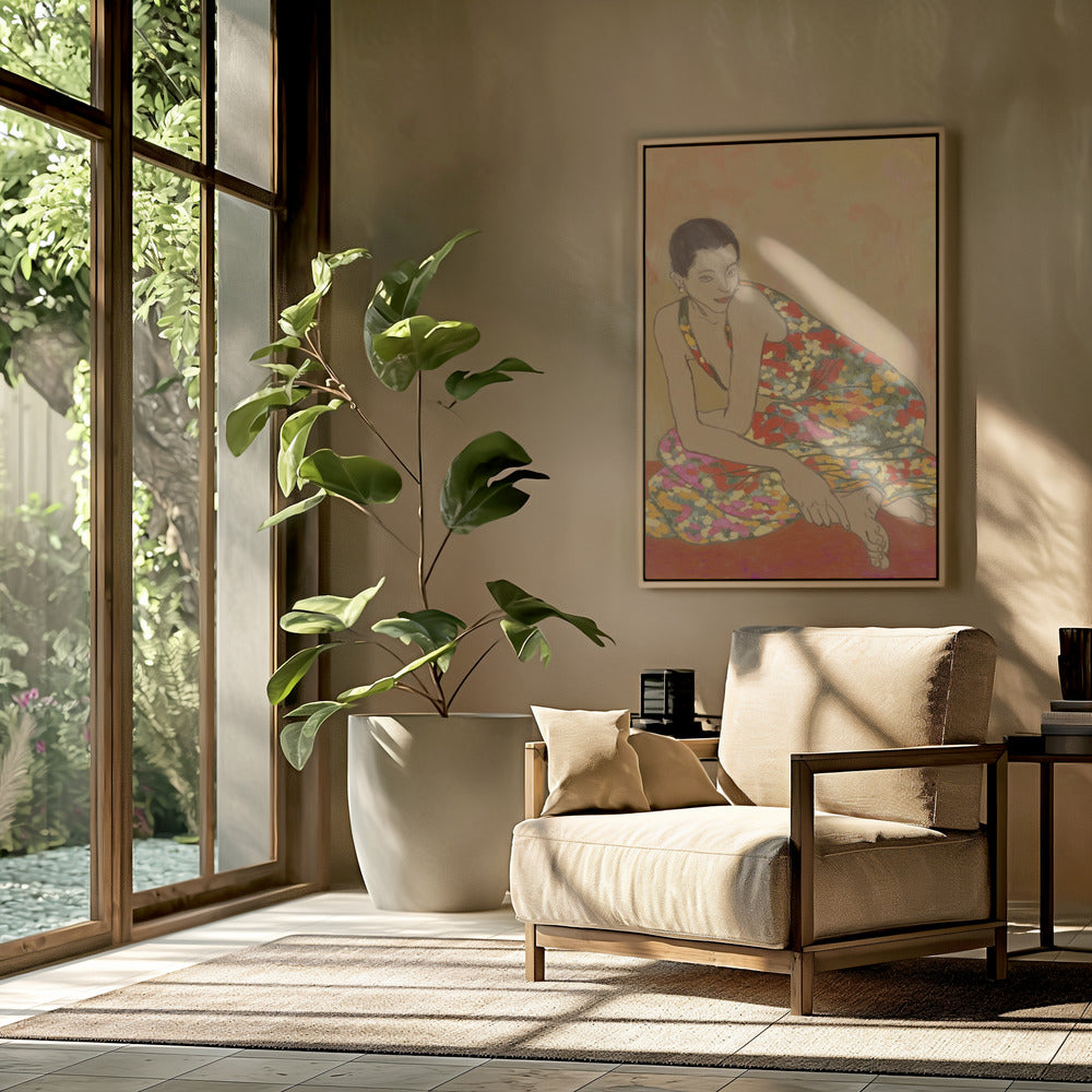 Blumenkleid | Poster