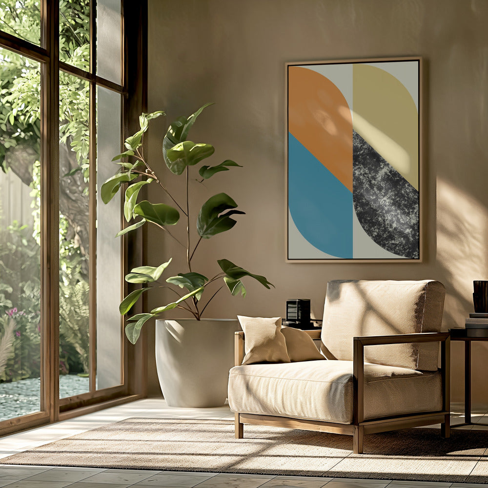 Bold Geometric Shapes | Poster