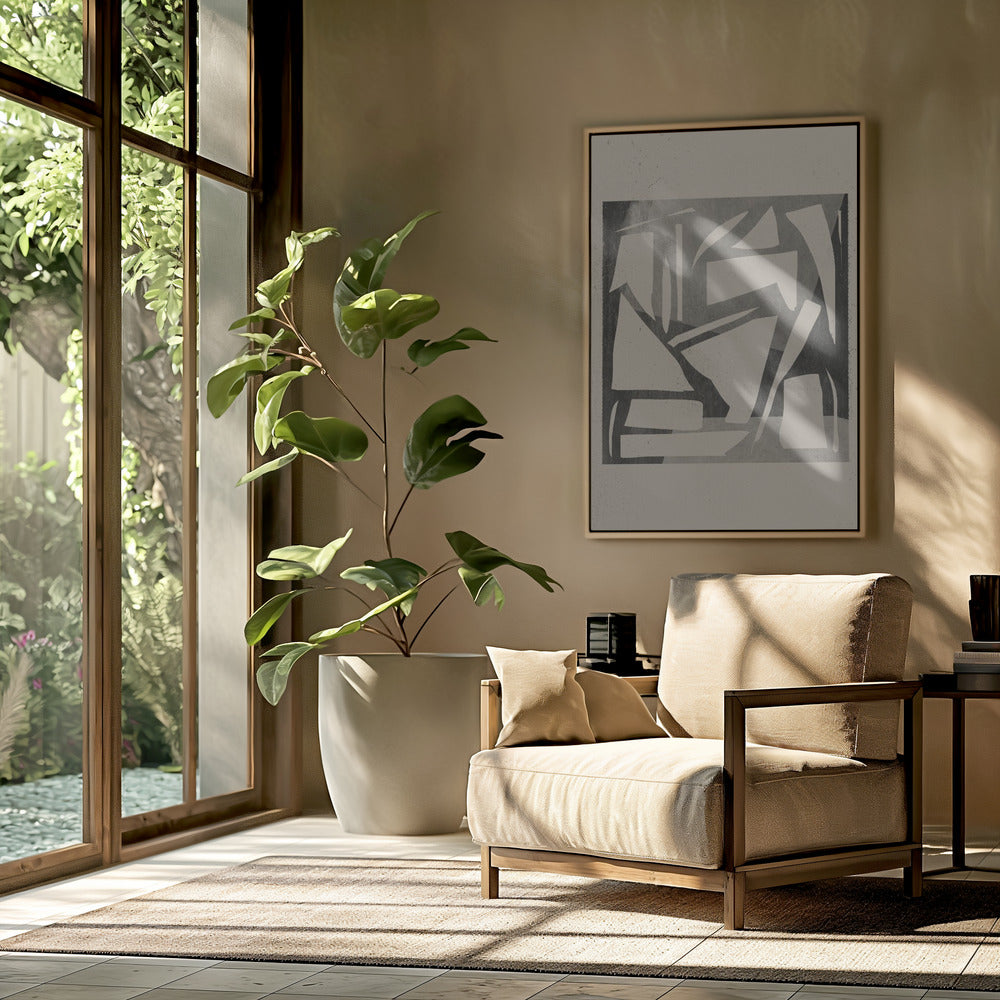 Geometrische Schatten | Poster