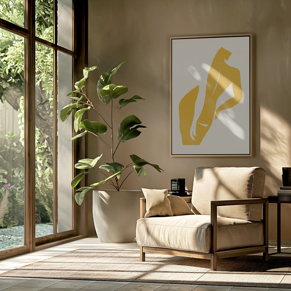 Goldene Silhouette | Poster