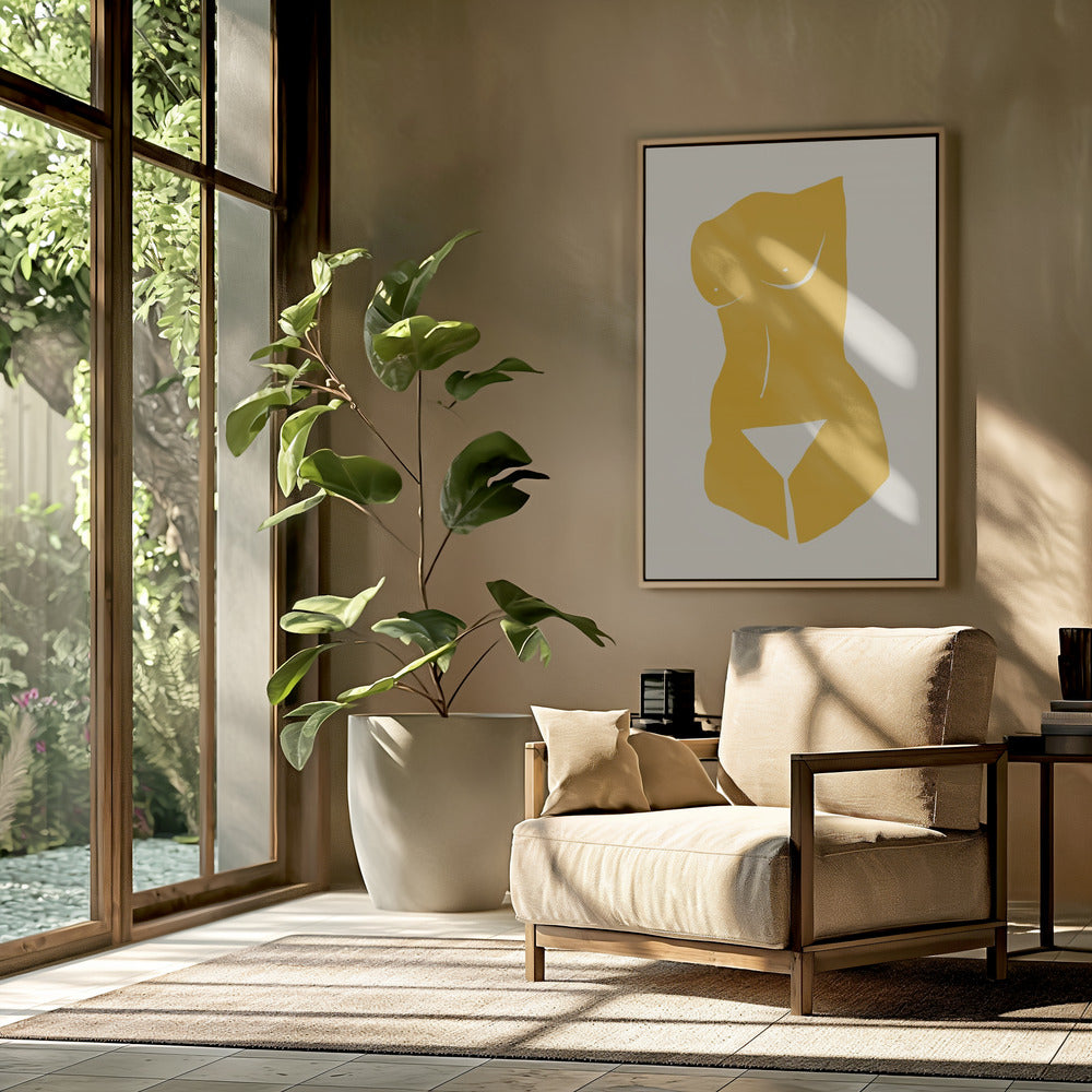 Die gelbe Muse 04 | Poster