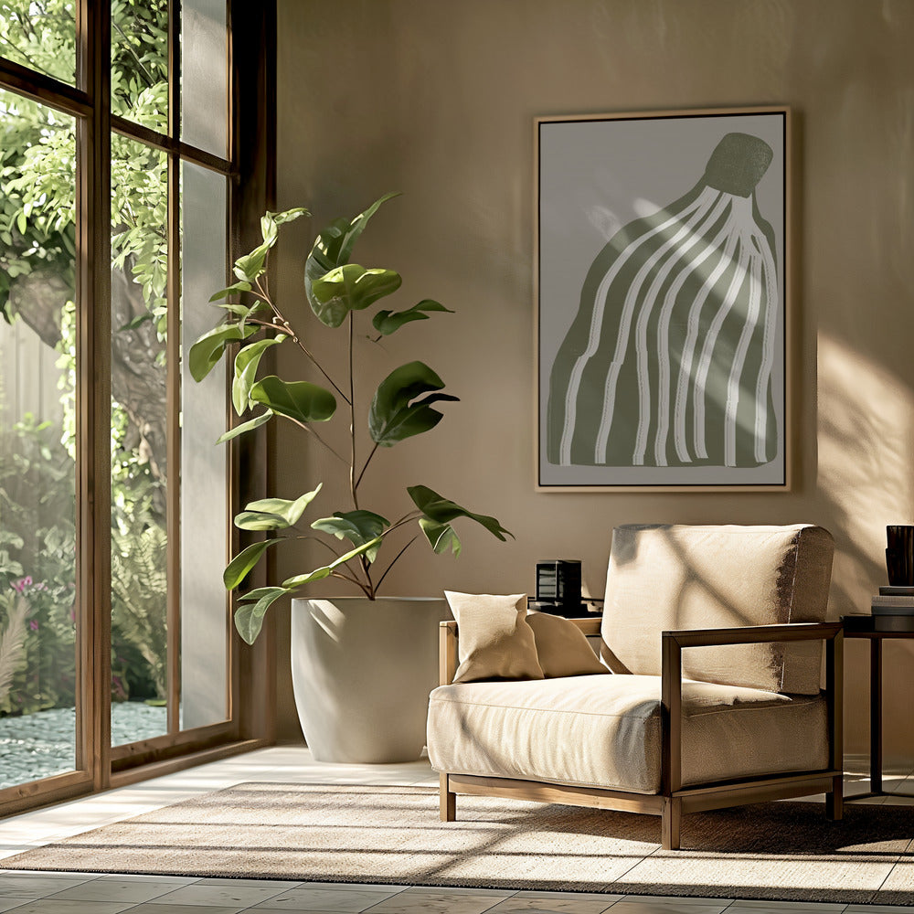 Moderne Blume | Poster