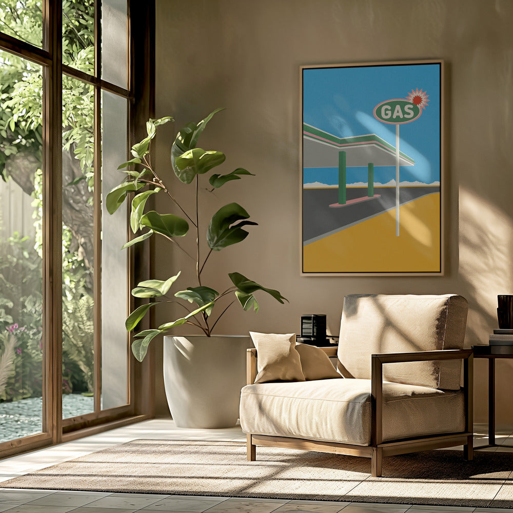 Spark Tankstelle | Poster