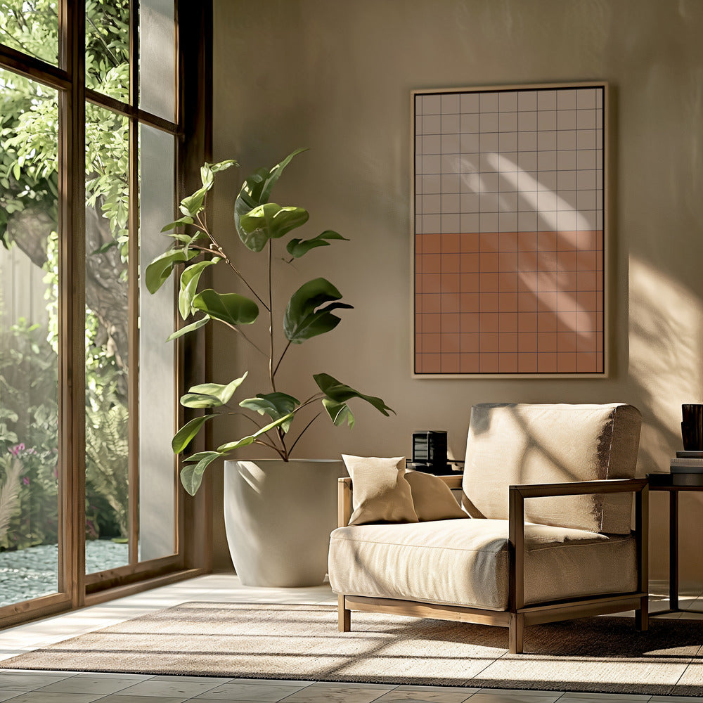Herbstliche Charm-Quadrate | Poster