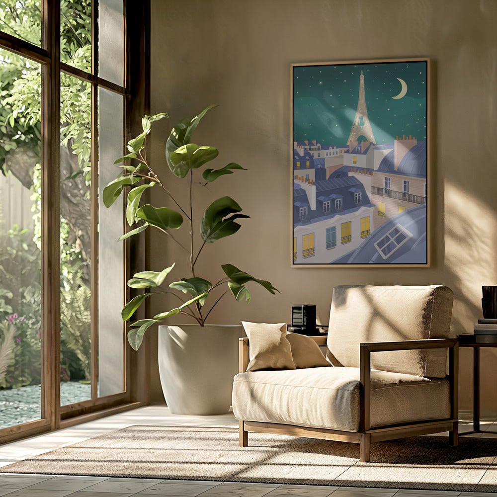 Paris bei Nacht | Poster