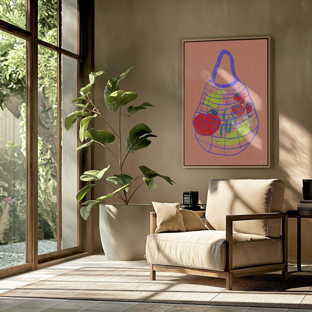 Shopping Bag Brown | Poster