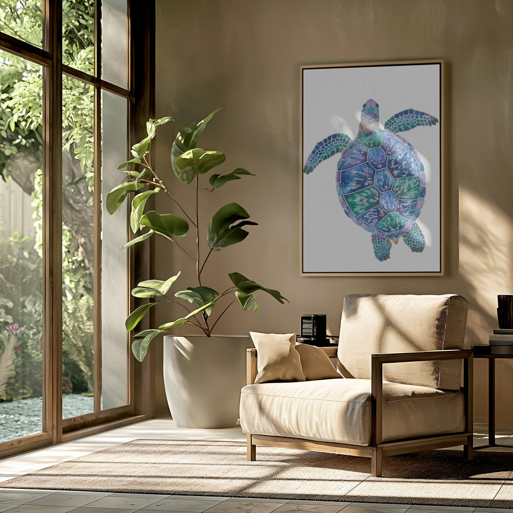 Traumlandschaft der Schildkröte | Poster