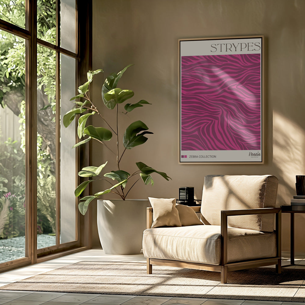 STREIFEN. Zebra-Kollektion | Poster