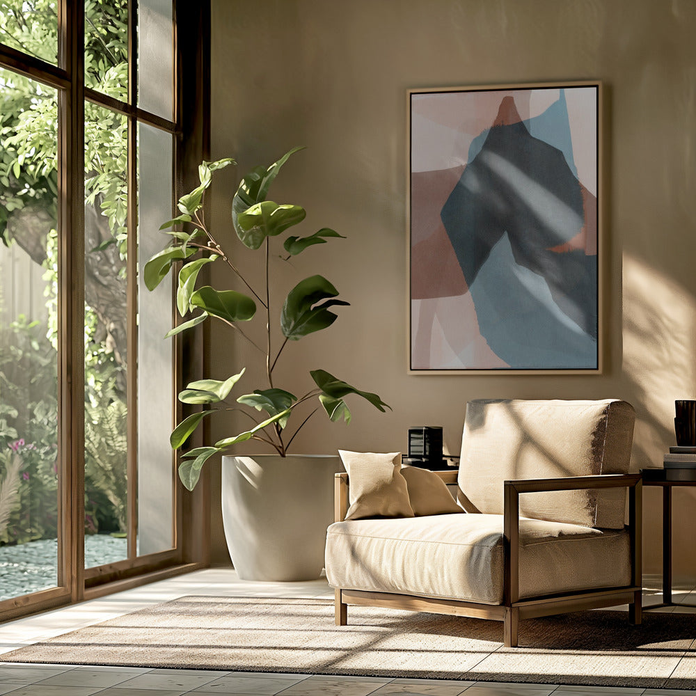 Abstract Dipped Landscape 4 | Poster