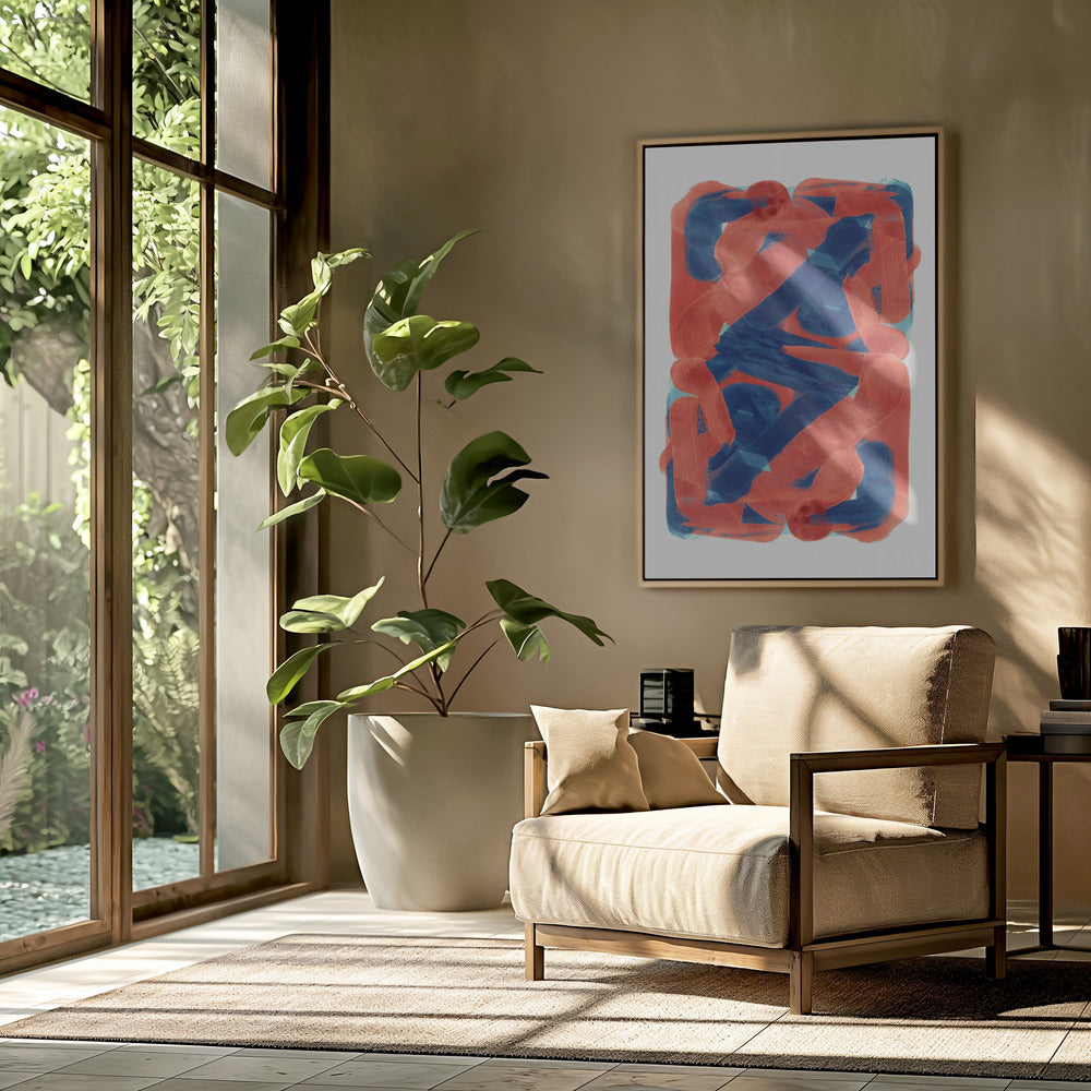 Abstrakte Schleifen 1 | Poster