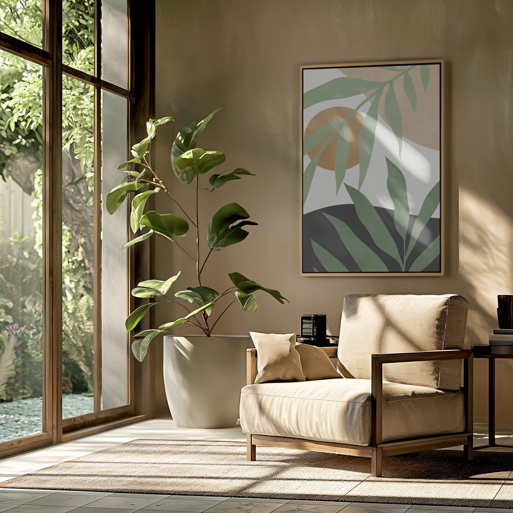 Blumen und Tropen 4 | Poster