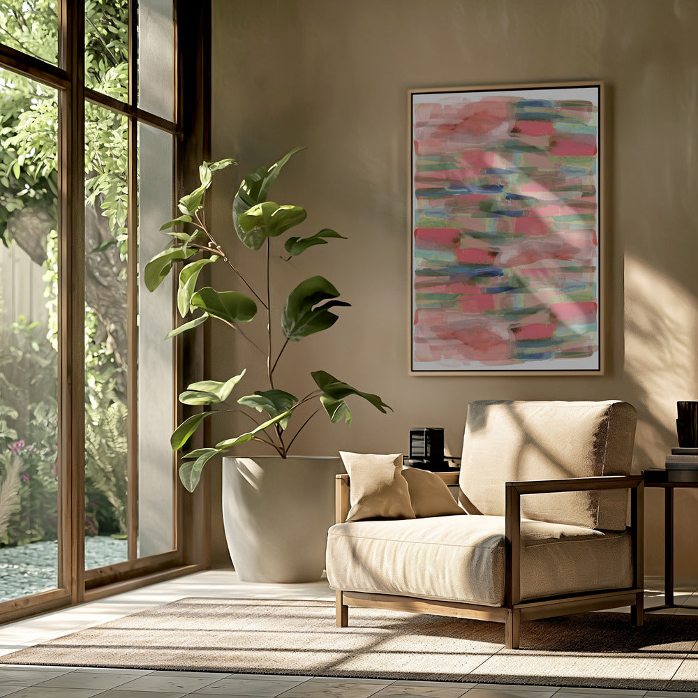 Abstract Fluid Shapes Print | Poster