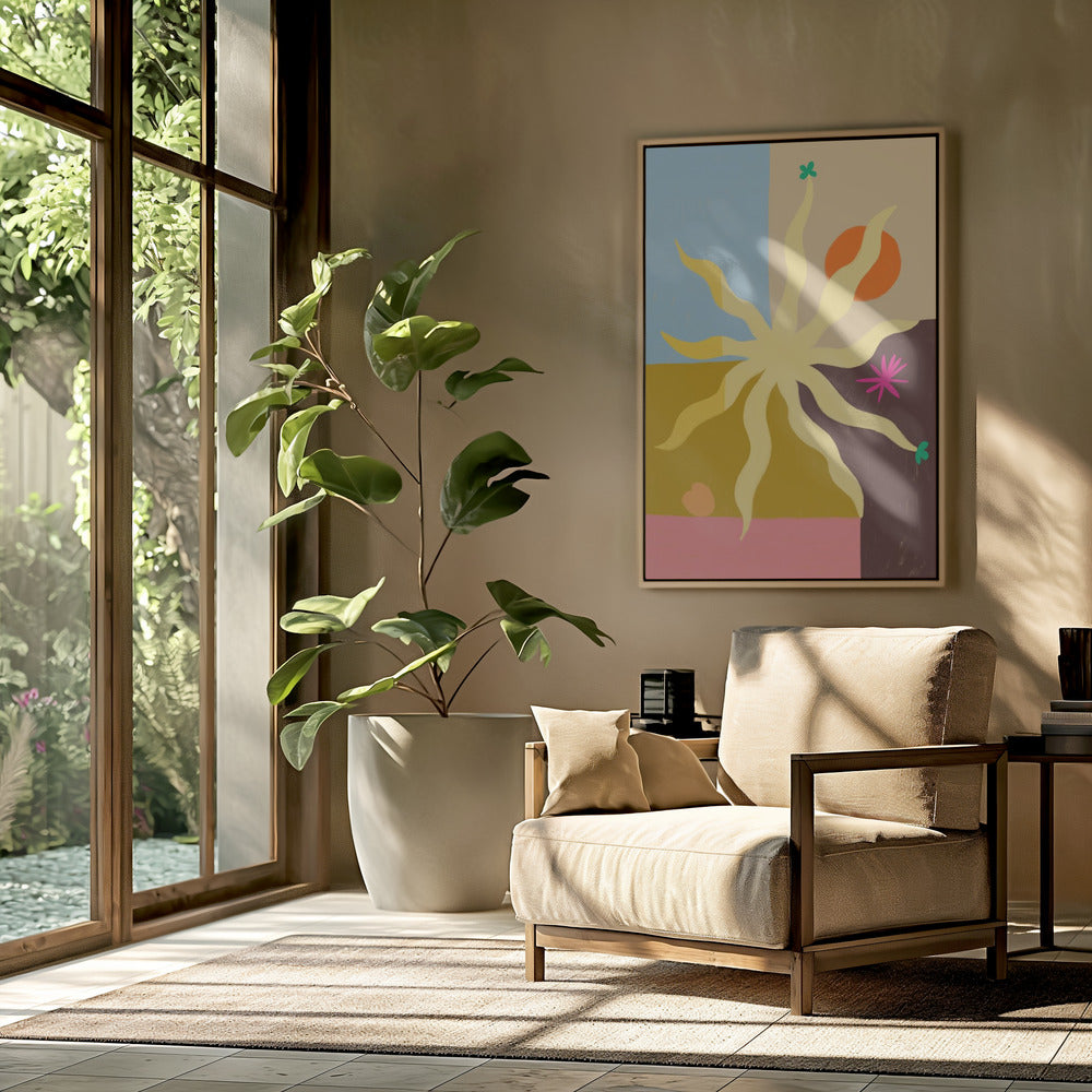 The Sun, the Fruit and the Flower | Poster