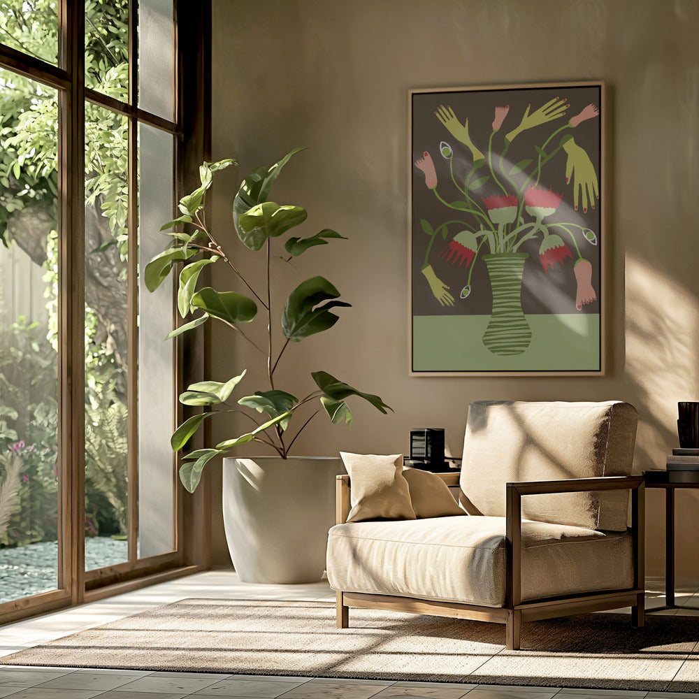 Die seltsame Vase | Poster