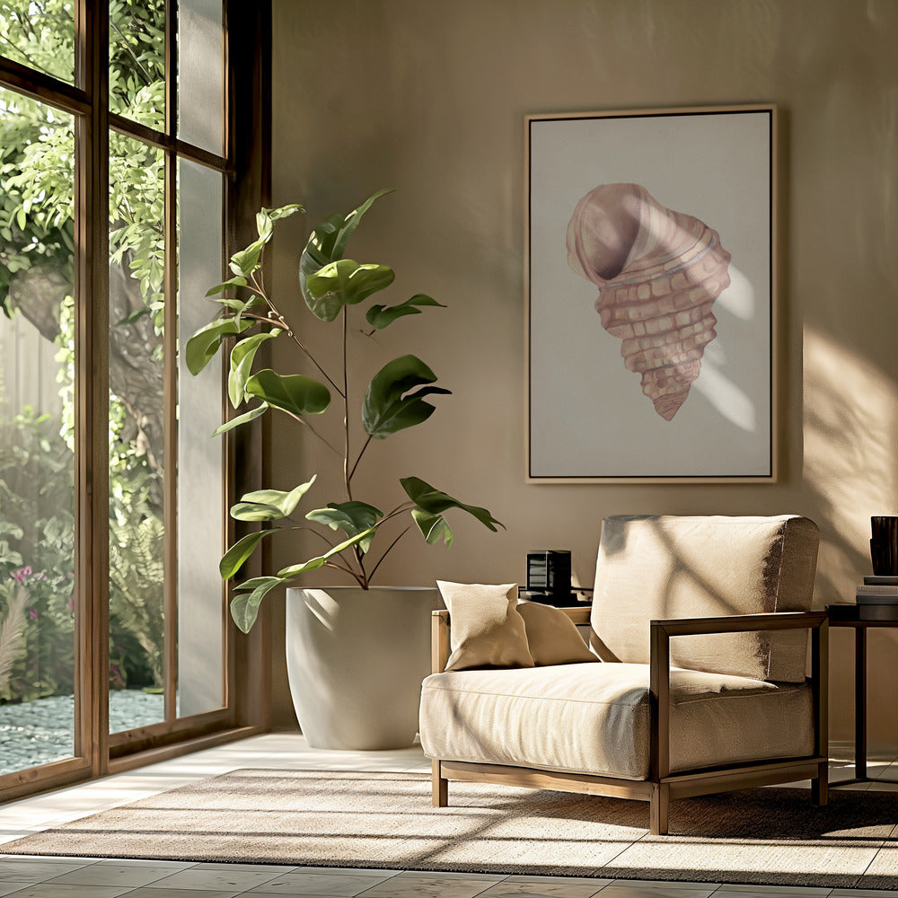 Rosa Muscheln | Poster