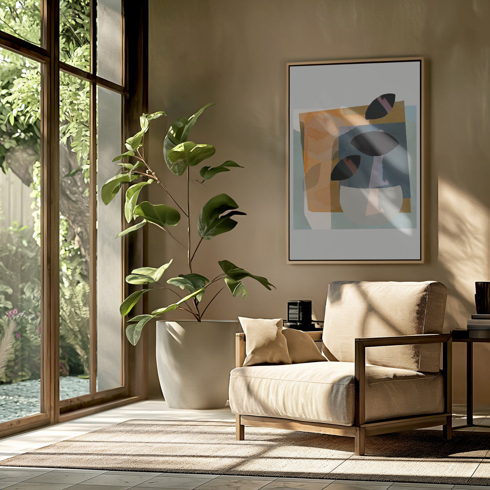 Kaffeebohnen-Collage 1 | Poster