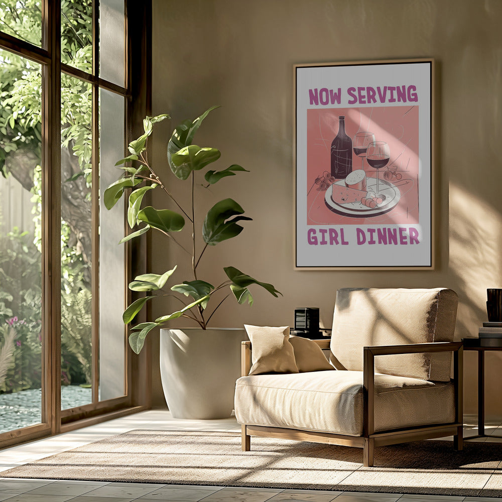 Mädchen-Dinner Nr. 1 | Poster