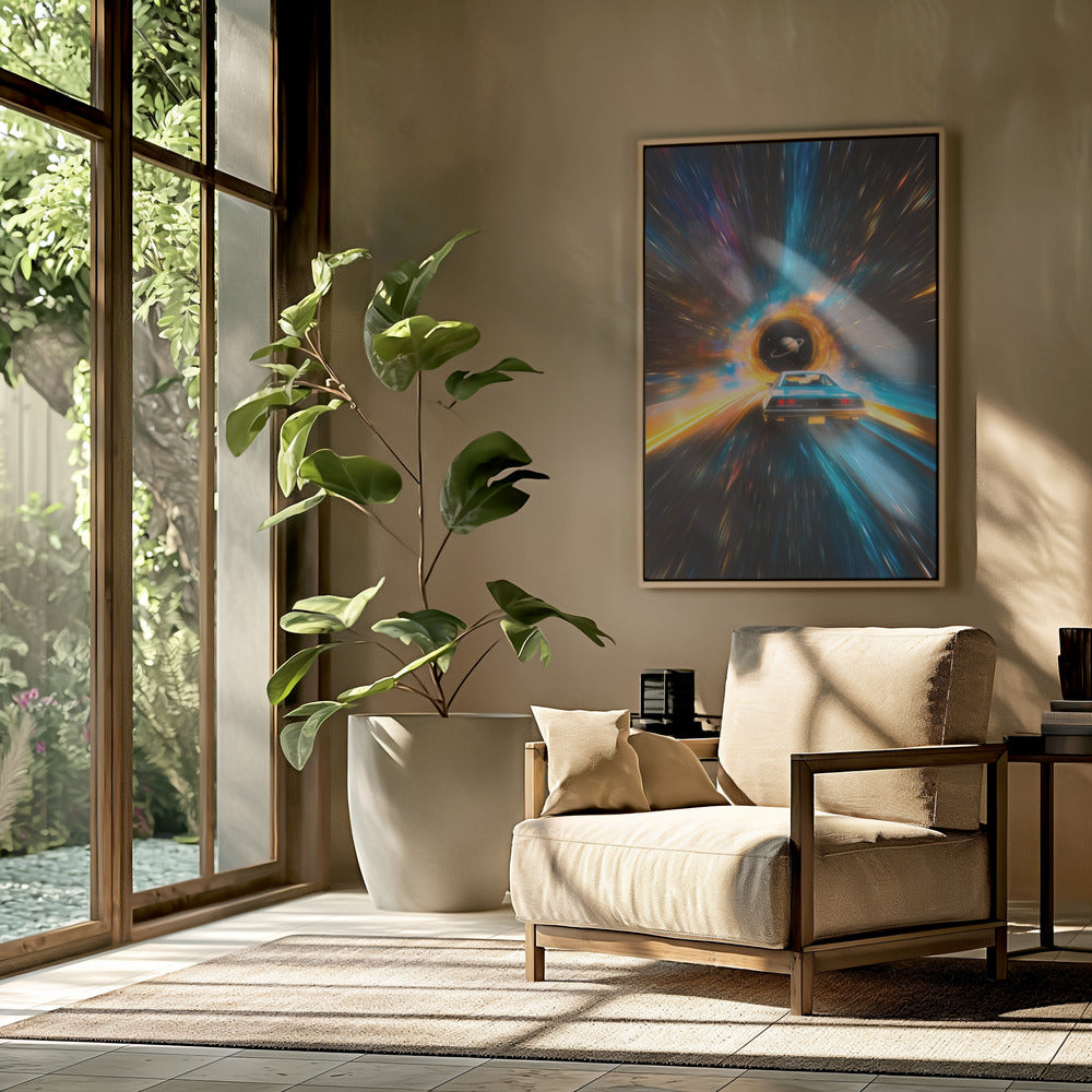 Kosmische Autoreise | Poster