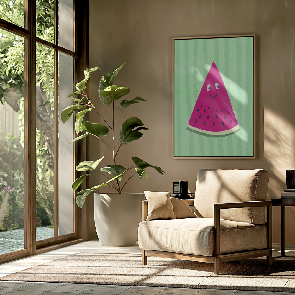 Hallo Wassermelone | Poster