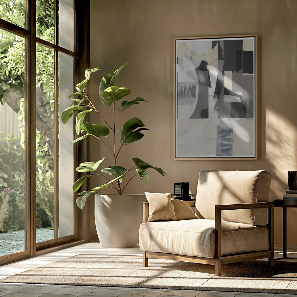 Monochrome Composition No. 2 | Poster