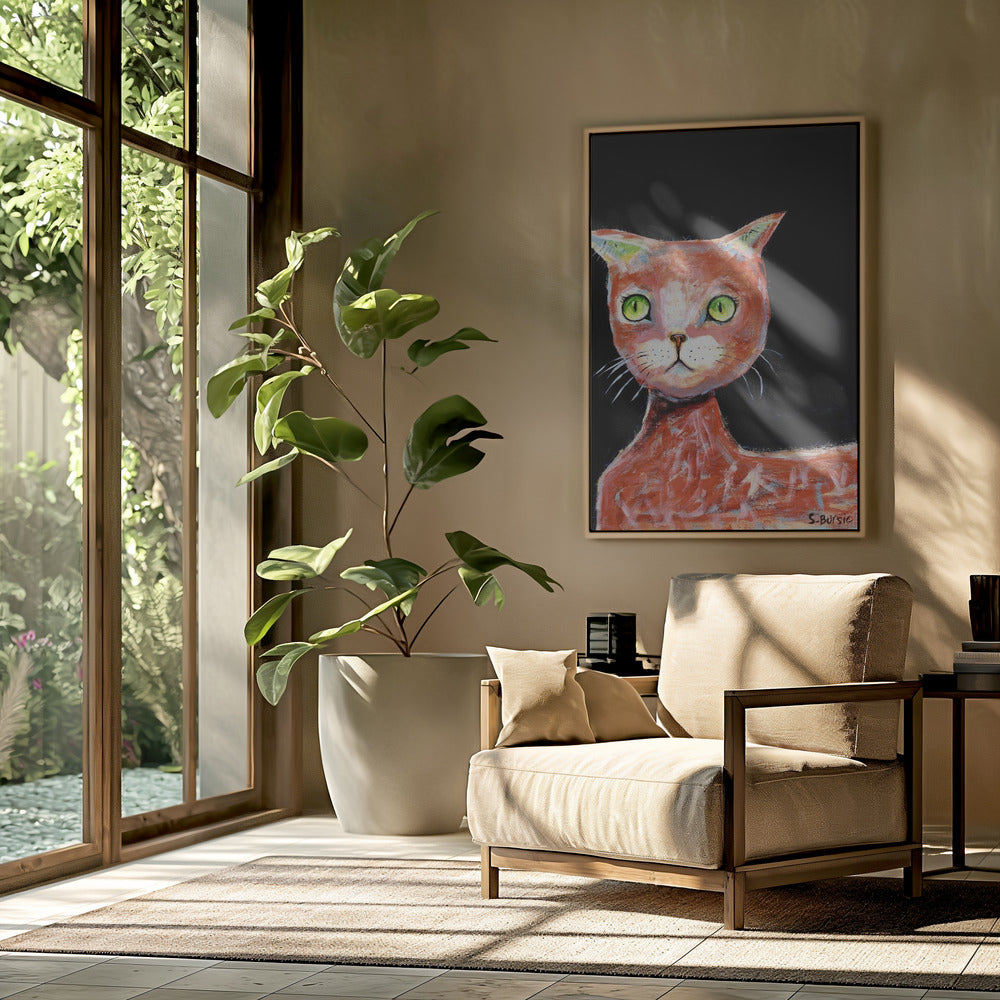 Die rote Katze | Poster
