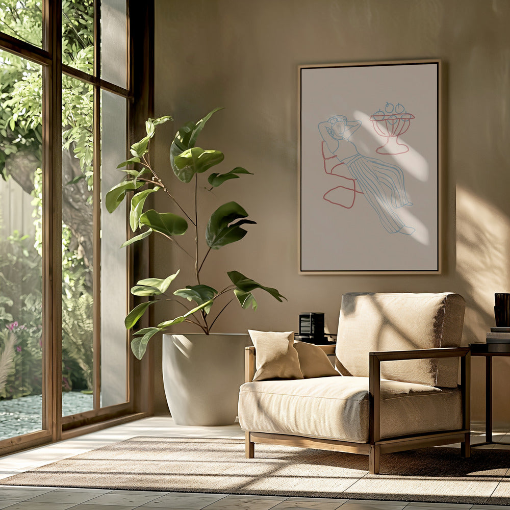 Relaxed Lines | Poster