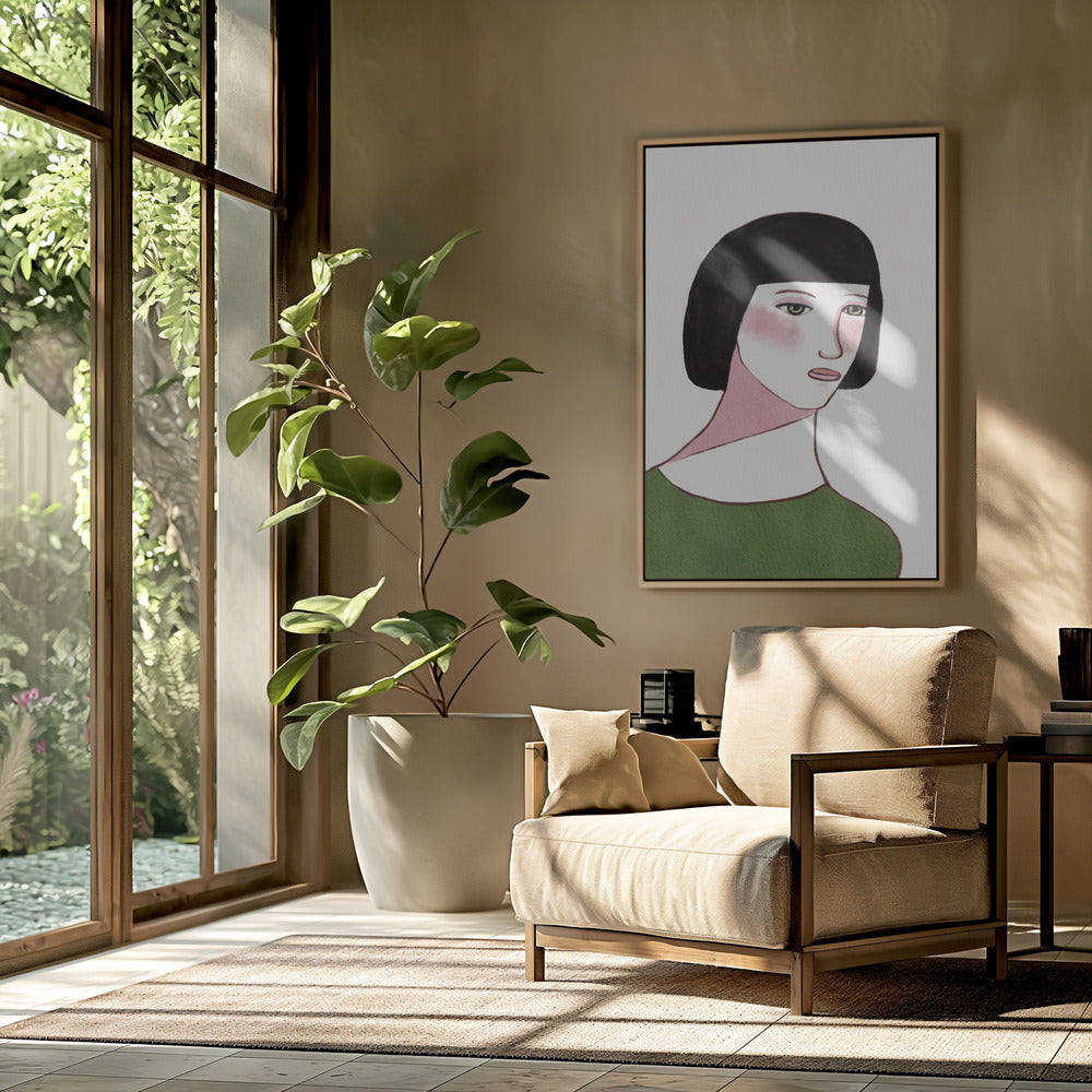 Junge Dame | Poster
