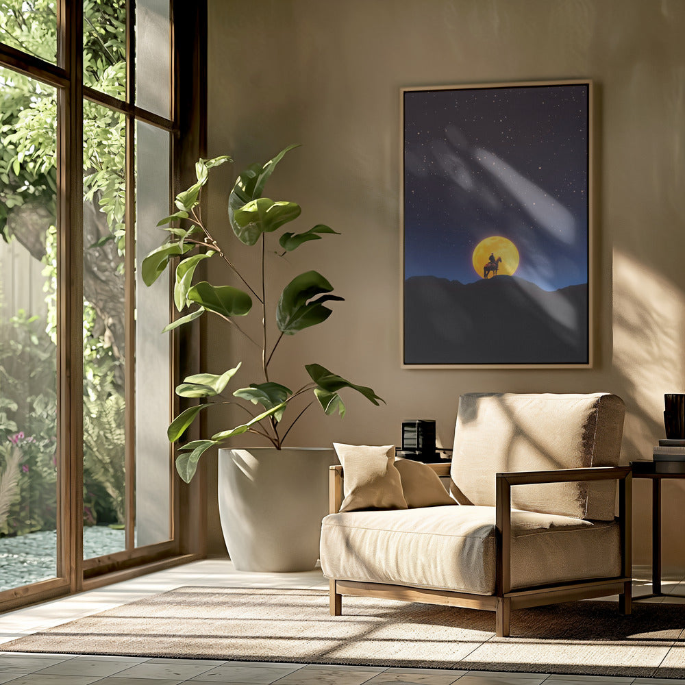 Der Reiter und der Mond | Poster
