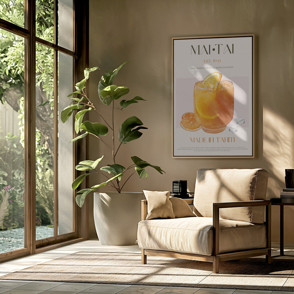 Orange Bliss Getränk | Poster