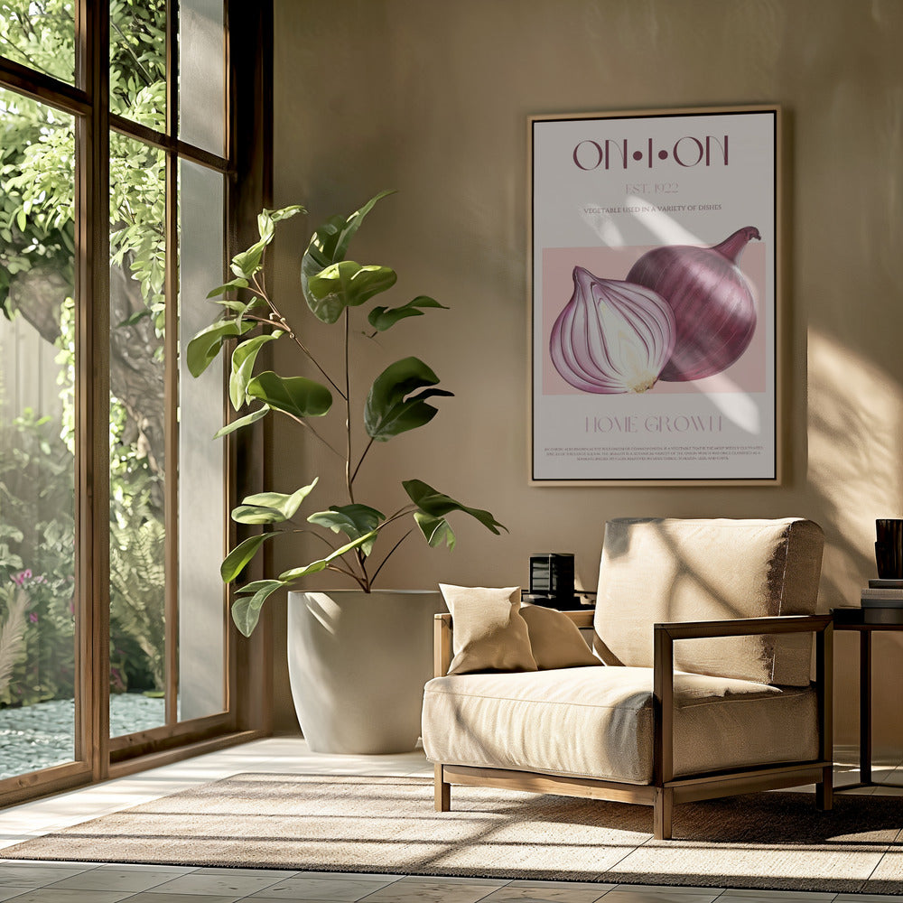 Onion Elegance | Poster
