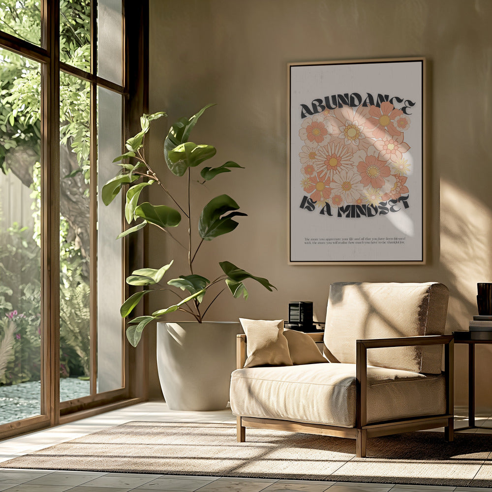 Florale Fülle-Vibes | Poster
