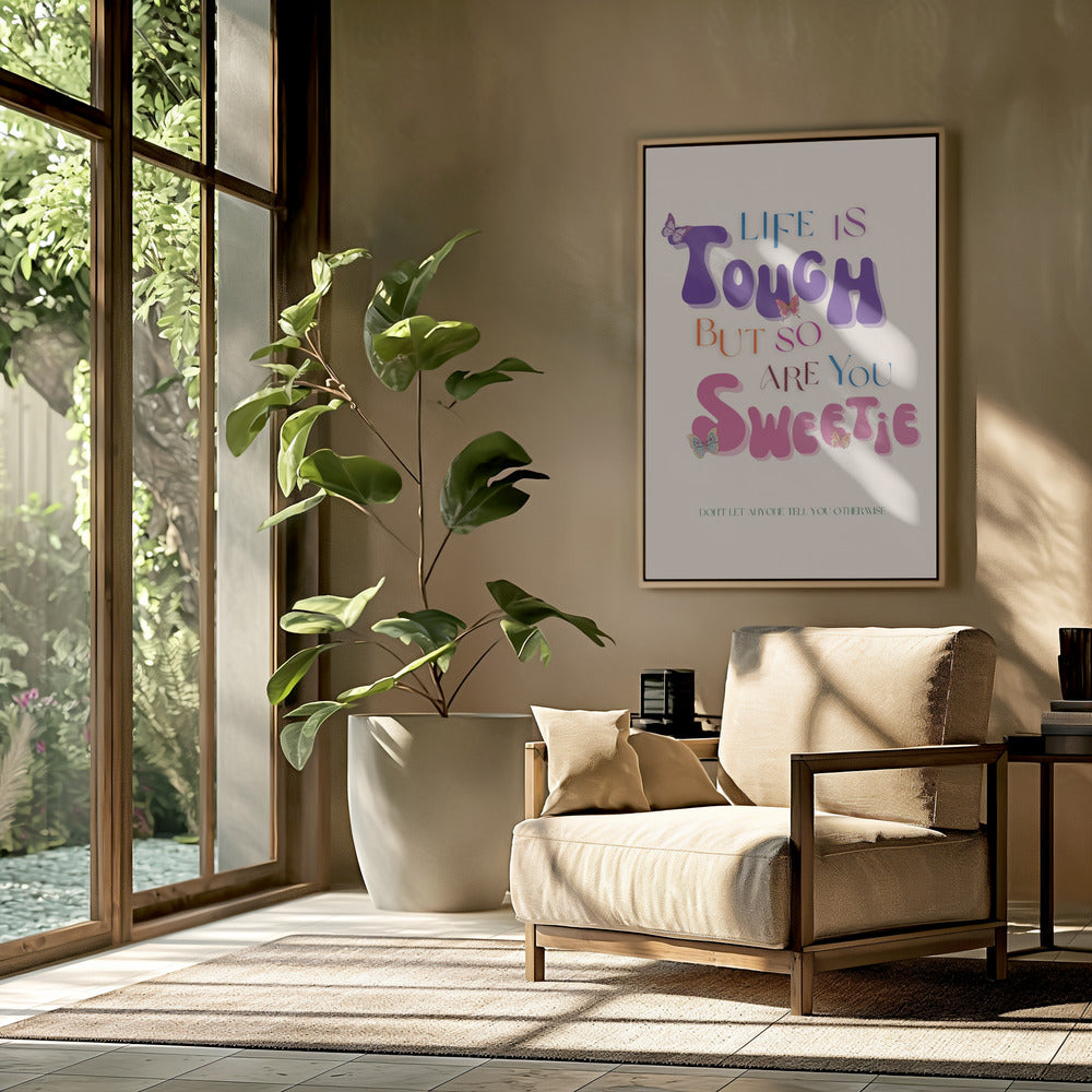 Bunte typografische Kunst | Poster