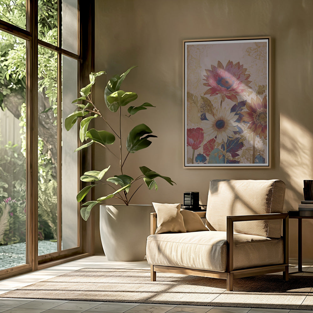 Lebendige Blüten | Poster
