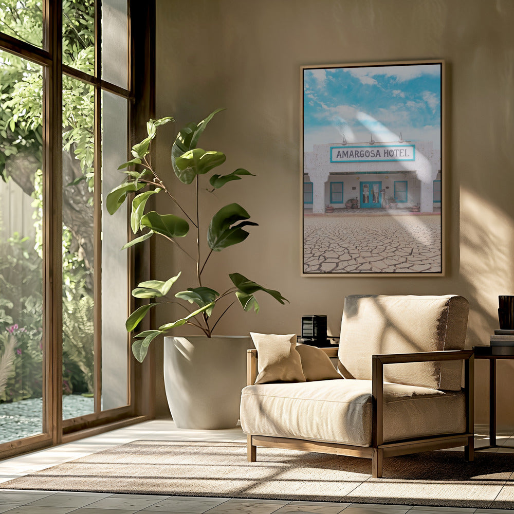 Historisches Amargosa Hotel und Opernhaus in Death Valley Junction, Kalifornien | Poster